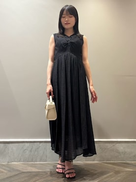 「CELFORD（セルフォード）のアイテム（ワンピース）」を使った、CELFORDさん（レディース・156cm）の夏コーディネート