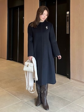 「CELFORD（セルフォード）のアイテム」を使った、CELFORDさん（レディース・157cm）の秋コーディネート
