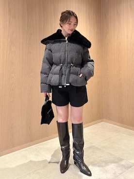 「CELFORD（セルフォード）のアイテム」を使った、CELFORDさん（レディース・157cm）の冬コーディネート