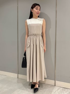 「アイテム（チャーム）」を使った、CELFORDさん（レディース・154cm）の夏コーディネート