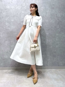 「CELFORD（セルフォード）のアイテム」を使った、CELFORDさん（レディース・154cm）の春コーディネート