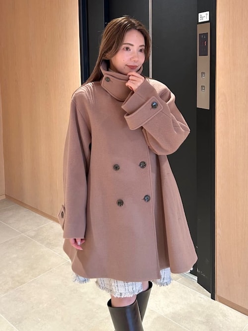 Aラインウールミドルコート（ピーコート）｜CELFORD（セルフォード）の