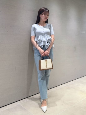 「CELFORD（セルフォード）のアイテム」を使った、CELFORDさん（レディース・158cm）の春コーディネート