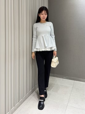 「CELFORD（セルフォード）のアイテム」を使った、CELFORDさん（レディース・158cm）の冬コーディネート