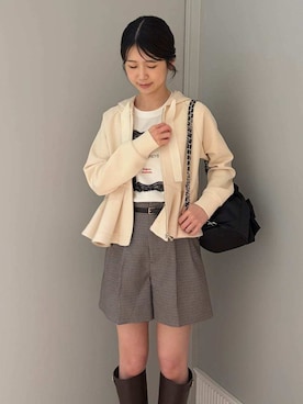 「CELFORD（セルフォード）のアイテム」を使った、CELFORDさん（レディース・164cm）の秋コーディネート
