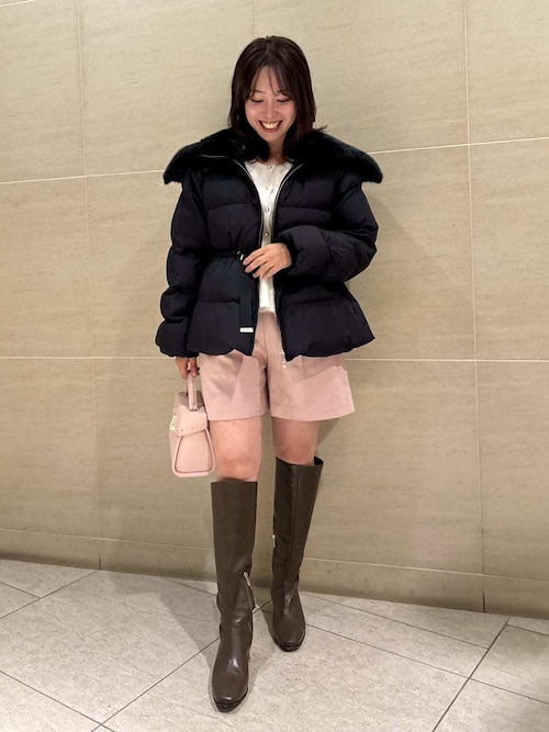 ファーライクペプラムカーディガン（カーディガン/ボレロ）｜CELFORD