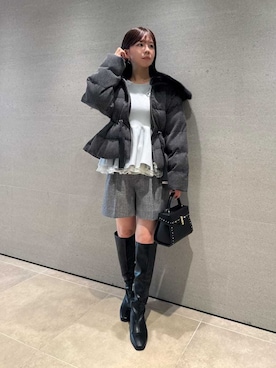 「CELFORD（セルフォード）のアイテム」を使った、CELFORDさん（レディース・158cm）の秋コーディネート