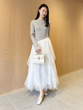 CELFORDさん（レディース・158cm）の冬コーディネート