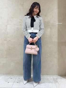 「アイテム（キーケース/キーアクセサリー）」を使った、CELFORDさん（レディース・160cm）の冬コーディネート