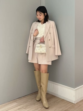 CELFORDさん（レディース・152cm）の冬コーディネート