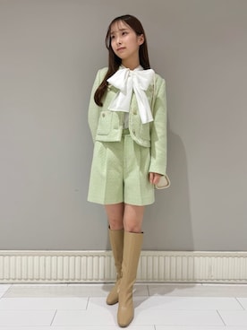 「CELFORD（セルフォード）のアイテム」を使った、CELFORDさん（レディース・163cm）の冬コーディネート