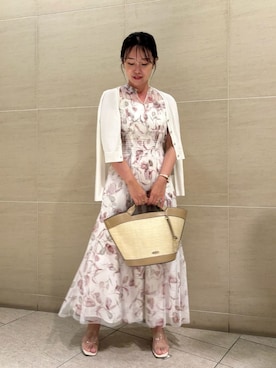 「アイテム（パンプス、その他）」を使った、CELFORDさん（レディース・158cm）の夏コーディネート