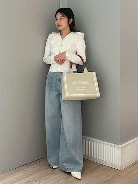 CELFORDさん（レディース・152cm）の冬コーディネート