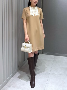 「CELFORD（セルフォード）のアイテム」を使った、CELFORDさん（レディース・158cm）の秋コーディネート