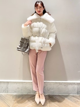 「CELFORD（セルフォード）のアイテム」を使った、CELFORDさん（レディース・159cm）の冬コーディネート