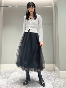 「ディリーコーディネート」｜「アイテム（ブーツ）」を使った、CELFORDさん（レディース・169cm）の冬コーディネート