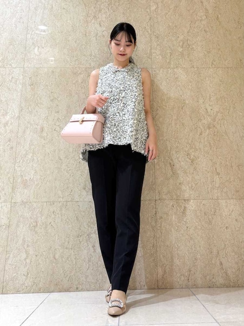 リュタン】ビジュースタッズポシェット（M）（ショルダーバッグ