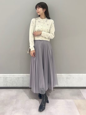 「CELFORD（セルフォード）のアイテム」を使った、CELFORDさん（レディース・158cm）の冬コーディネート