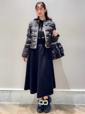 「CELFORD（セルフォード）のアイテム」を使った、CELFORDさん（レディース・159cm）の冬コーディネート