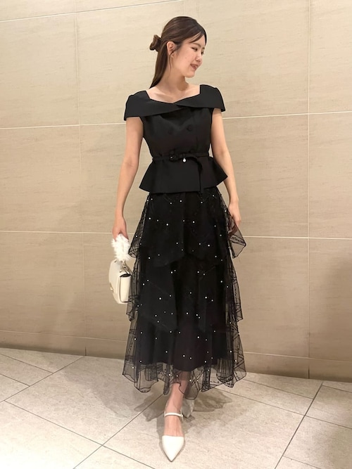 HANAE MORI×CELFORDコラボ】パールスカート（スカート）｜CELFORD