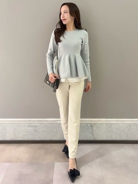 「CELFORD（セルフォード）のアイテム」を使った、CELFORDさん（レディース・157cm）の冬コーディネート