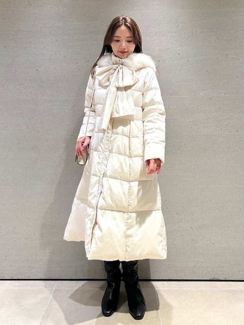 【新品未使用タグ付き】YOKOCHAN フレアダウンコート 新品未使用タグ付き】YOKOCHAN フレアダウンコート 2025年最新