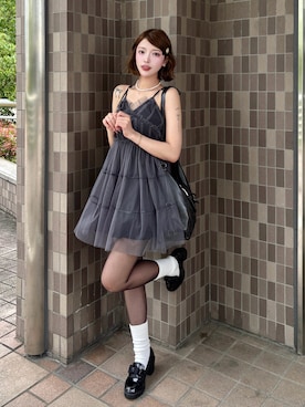 「Mejoul（メジュール）のアイテム」を使った、naさん（レディース・160cm）の夏コーディネート