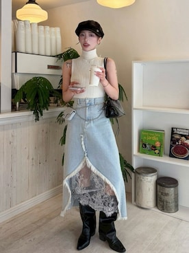 naさん（レディース・160cm）の夏コーディネート