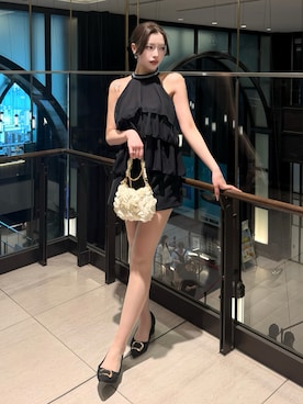 「Mejoul（メジュール）のアイテム」を使った、naさん（レディース・160cm）の夏コーディネート