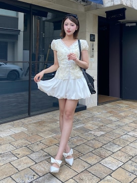 naさん（レディース・160cm）の夏コーディネート