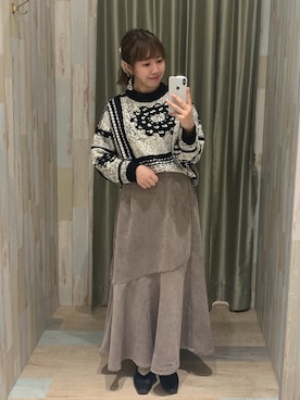 renaさん(レディース・158cm)の冬コーディネート