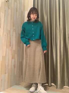 renaさん（レディース・158cm）の冬コーディネート