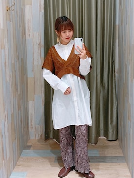 renaさん(レディース・158cm)の秋コーディネート