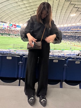 「STUDIOUS（ステュディオス）のアイテム」を使った、かぴさん（レディース・160cm）の夏コーディネート