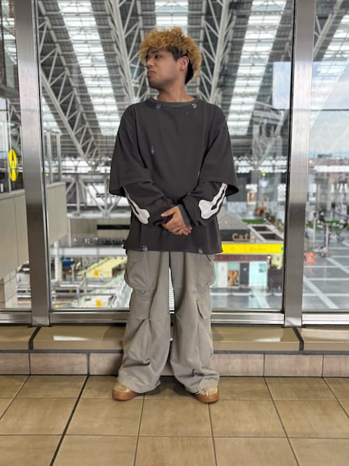 DankeSchon/ダンケシェーン/10oz KATURAGI W-CARGO PANTS（カーゴ