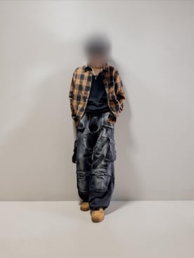 「ILL'S（イルズ）のアイテム」を使った、Konさん（メンズ・165cm）の秋コーディネート