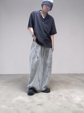 Konさん(メンズ・165cm)の夏コーディネート