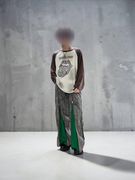 「SILVER BULLET（シルバーバレット）のアイテム」を使った、Konさん（メンズ・165cm）の秋コーディネート