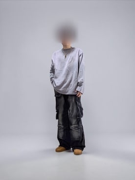 「ILL'S（イルズ）のアイテム」を使った、Konさん（メンズ・165cm）の秋コーディネート