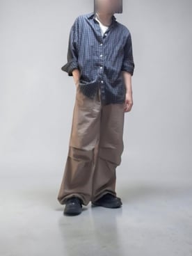 「Parts Lab.（パーツラボ）のアイテム」を使った、Konさん（メンズ・165cm）の夏コーディネート