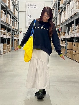 ʜ ᴀ ʀ ᴜ ɴ ᴏ /プチプラコーデさん（骨格ウェーブ・レディース・164cm）の冬コーディネート