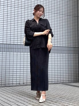「アイテム（キャミソール）」を使った、ʜ ᴀ ʀ ᴜ ɴ ᴏ /プチプラコーデさん（レディース・164cm）の夏コーディネート