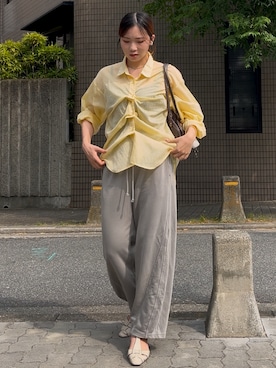 「SESTO（セスト）のアイテム」を使った、ʜ ᴀ ʀ ᴜ ɴ ᴏ /プチプラコーデさん（レディース・164cm）の夏コーディネート
