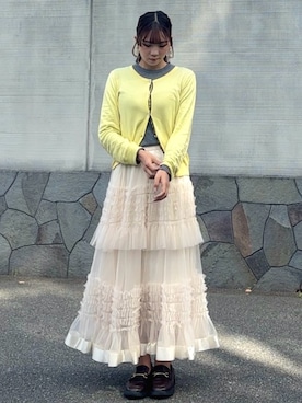 「アイテム（シューズ）」を使った、ʜ ᴀ ʀ ᴜ ɴ ᴏ /プチプラコーデさん（レディース・164cm）の春コーディネート