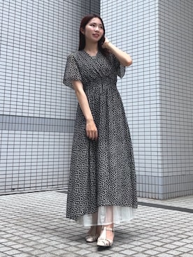 「ティアードスカート」｜ʜ ᴀ ʀ ᴜ ɴ ᴏさん（レディース・164cm）の夏コーディネート