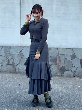 「ORiental TRaffic（オリエンタルトラフィック）のアイテム」を使った、ʜ ᴀ ʀ ᴜ ɴ ᴏ /プチプラコーデさん（レディース・164cm）の春コーディネート