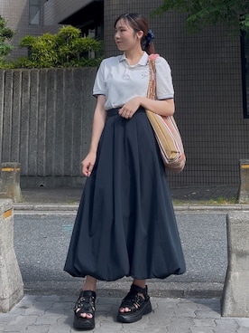 ʜ ᴀ ʀ ᴜ ɴ ᴏ /プチプラコーデさん(レディース・164cm)の夏コーディネート