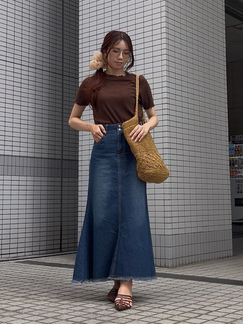 【ánuans】マーメイドデニムスカート　S size AN8325EW03522_thumb.jpg