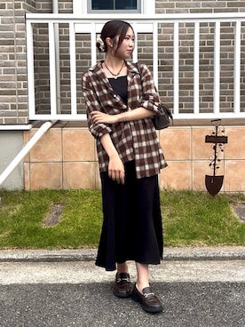「INGNI（イング）のアイテム」を使った、ʜ ᴀ ʀ ᴜ ɴ ᴏ /プチプラコーデさん（レディース・164cm）の秋コーディネート