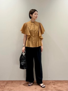 「UNITED ARROWS（ユナイテッドアローズ）のアイテム」を使った、仲（naka）さん（レディース・163cm）の夏コーディネート